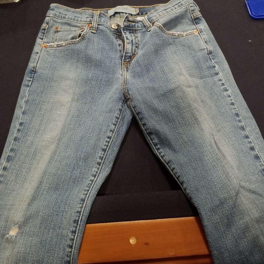 Distressed Levi's